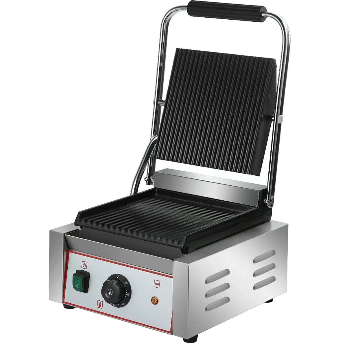 Adexa HEG811/HEG811A/HEG811B Professionell Klämgrill 1800W Gjutjärn