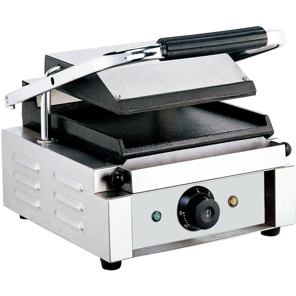 Adexa EG01B/EG01C Professionell Klämgrill 1800W Gjutjärn