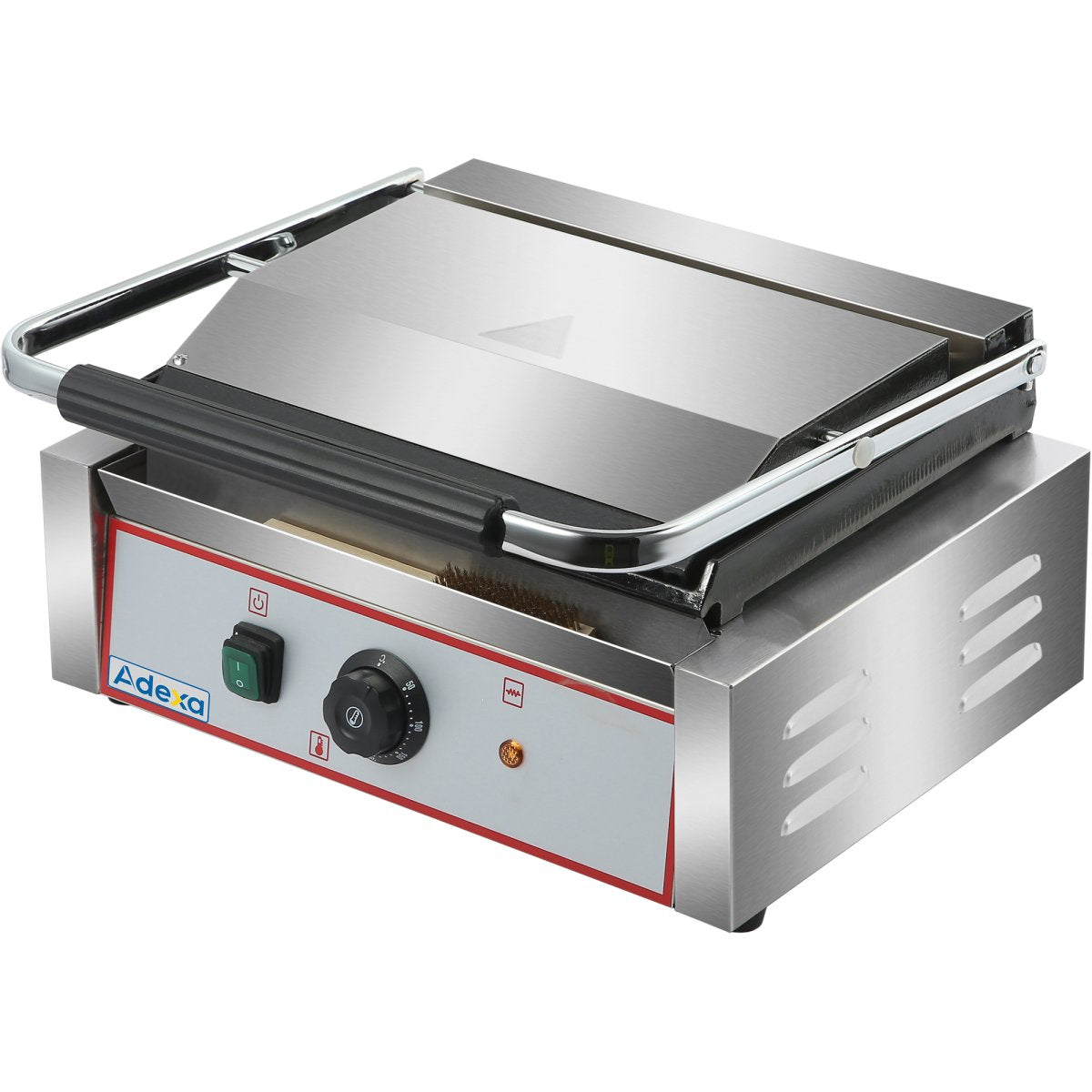 Adexa HEG811EA/HEG811EB Professionell Klämgrill 2200W Gjutjärn