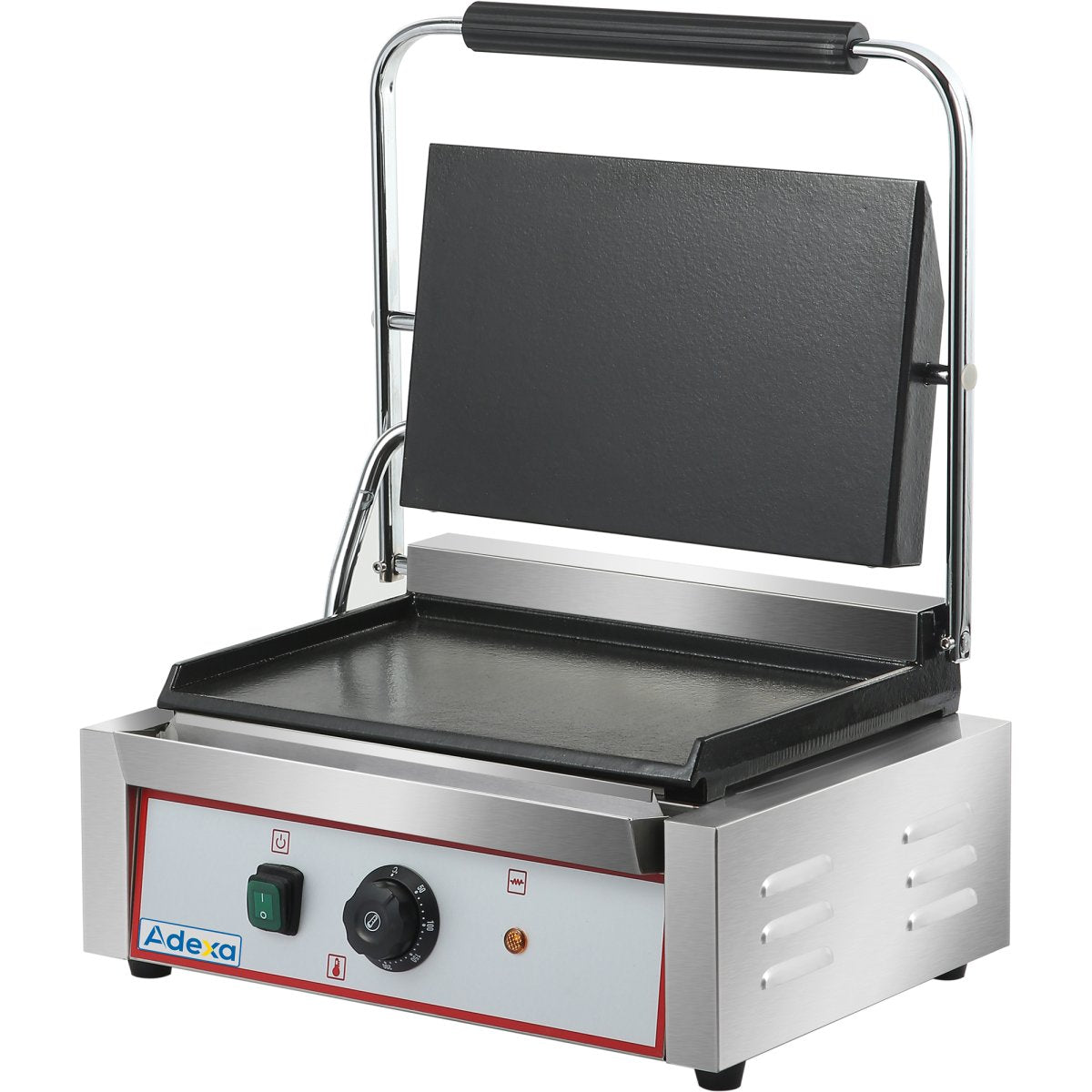 Adexa HEG811EA/HEG811EB Professionell Klämgrill 2200W Gjutjärn