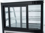 Skjutglas och trådhyllor i Cool Head RC 160 kylmonter
