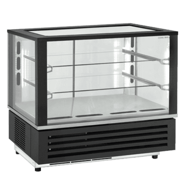 Komplett bild av Cool Head RG 800 horisontell kylmonter med två hyllplan och ventilationsgaller framtill.