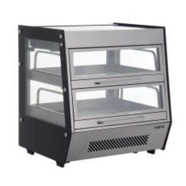 SARO BENNET Värmemonter med två utdragbara glashyllor och metallram