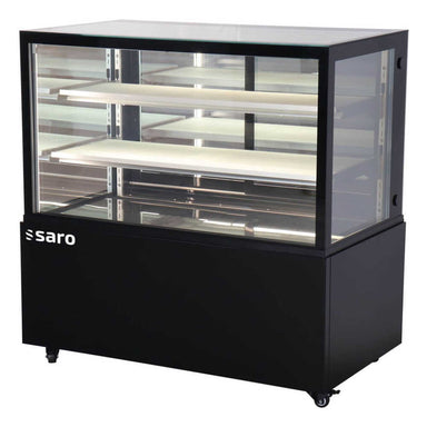 Fristående SARO MARION Kylmonter i liggande design med tre plan för exponering.