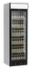 Tefcold SCU1375CP Displaykyl fylld med ölflaskor i glasdörr