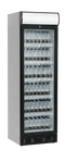 Tefcold SCU1375CP Displaykyl full med vattenflaskor i rader