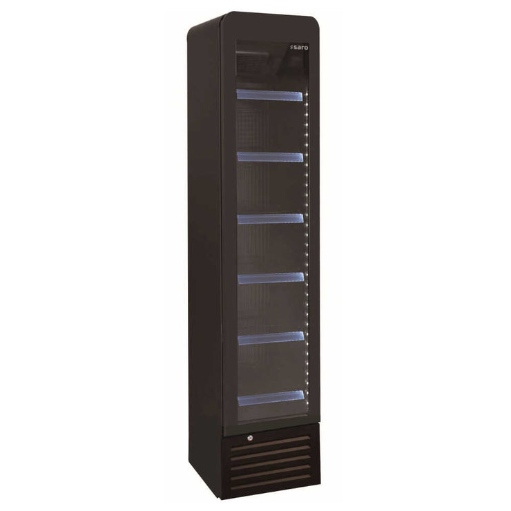 SARO DK 134 PRO ROUND smal dryckeskyl med LED-belysning och rundade hörn