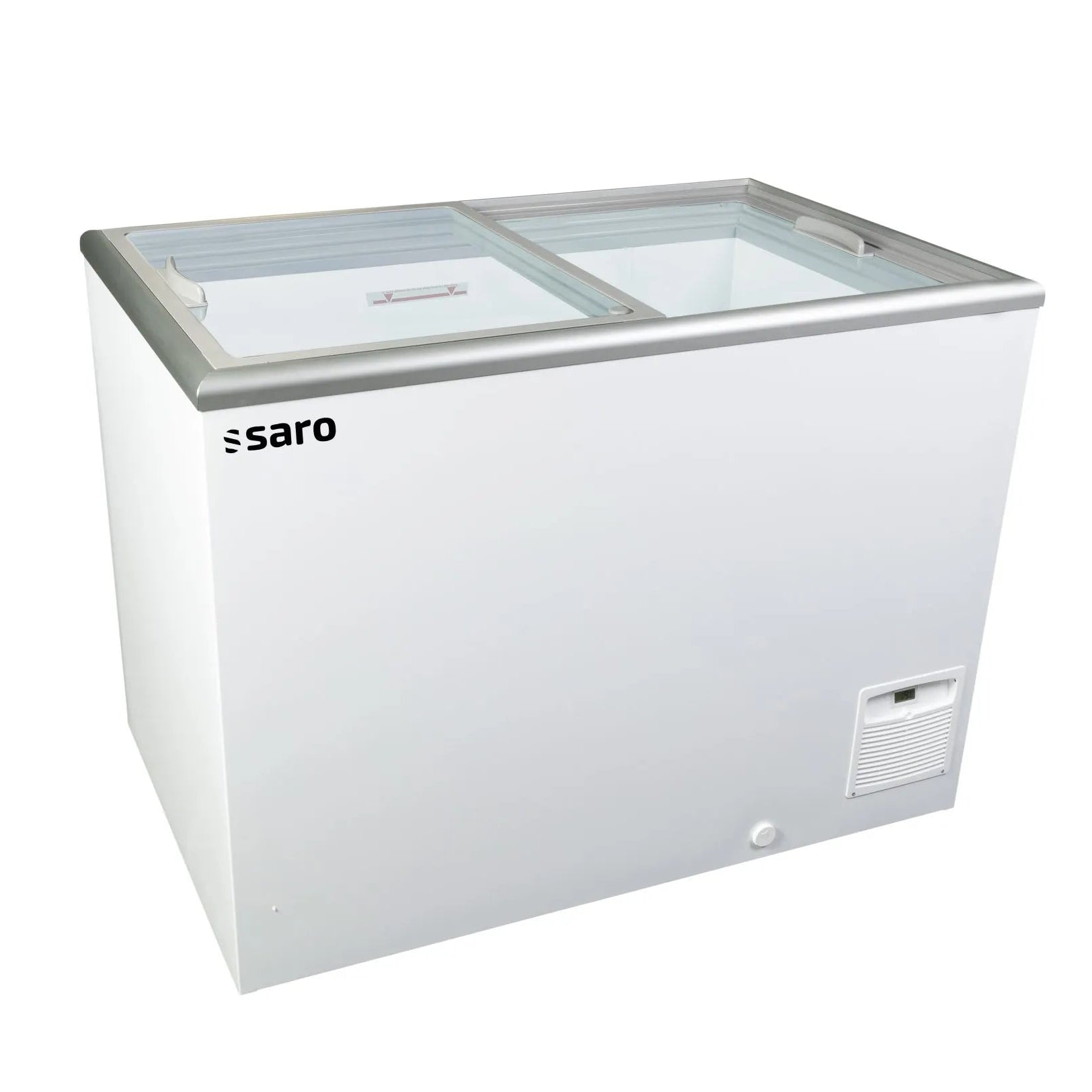 Saro Gastro NOVA 35-2BC100A Frysbox 331 L, sedd rakt framifrån mot vit bakgrund