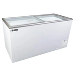 Saro Gastro NOVA 53-2BC120A Frysbox 503 L, sedd rakt framifrån mot vit bakgrund