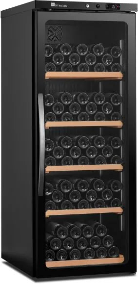 Saro Gastro WK CV 350 PV Vinkyl 334 L, sedd rakt framifrån mot vit bakgrund