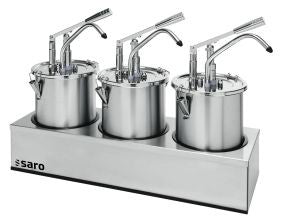 Saro PD-003 Såsdispenser Set 3 st Justerbar Dosering