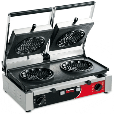 Sirman PD WAFER Våffeljärn med Stötsäkra Värmeelement