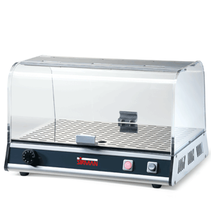 Sirman Vista P1 Hot Värmemonter med ett hyllplan och transparent skydd