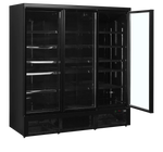 Tefcold Atom Maxi C3DB displaykyl med öppen dörr