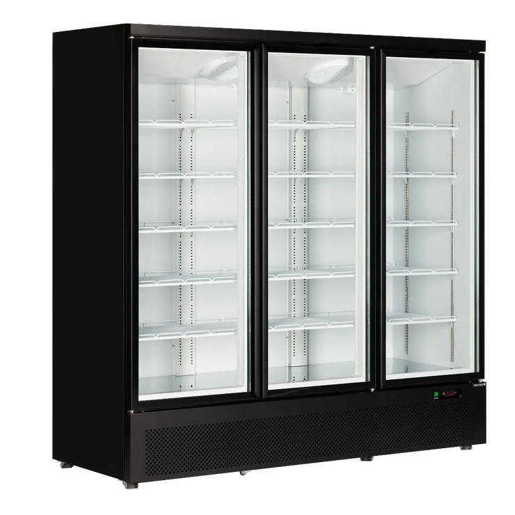TEFCOLD Atom Maxi C3DB displaykyl med vit insida