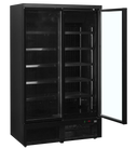 Öppen TEFCOLD Atom Maxi F2DB displayfrys med flera hyllor