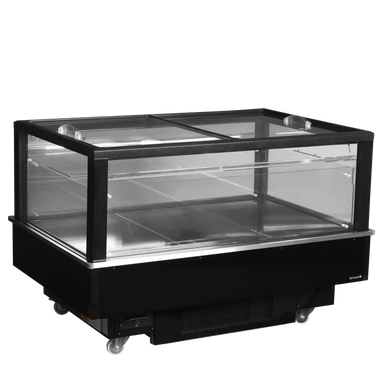 Tom TEFCOLD EIB D1015 B1 ö frys med glas runt om