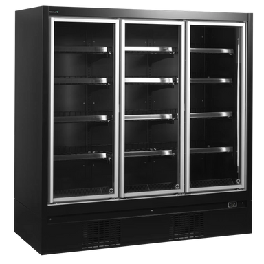 Tom TEFCOLD EXTRA1875FD väggfrys med hyllor