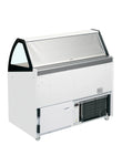 TEFCOLD BERMUDA VIEW RV10 Glassfrys 300 L, vinklad produktbild mot vit bakgrund