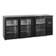 TEFCOLD CBC310G Barkyl 3 Dörrar 460 L Ventilerad