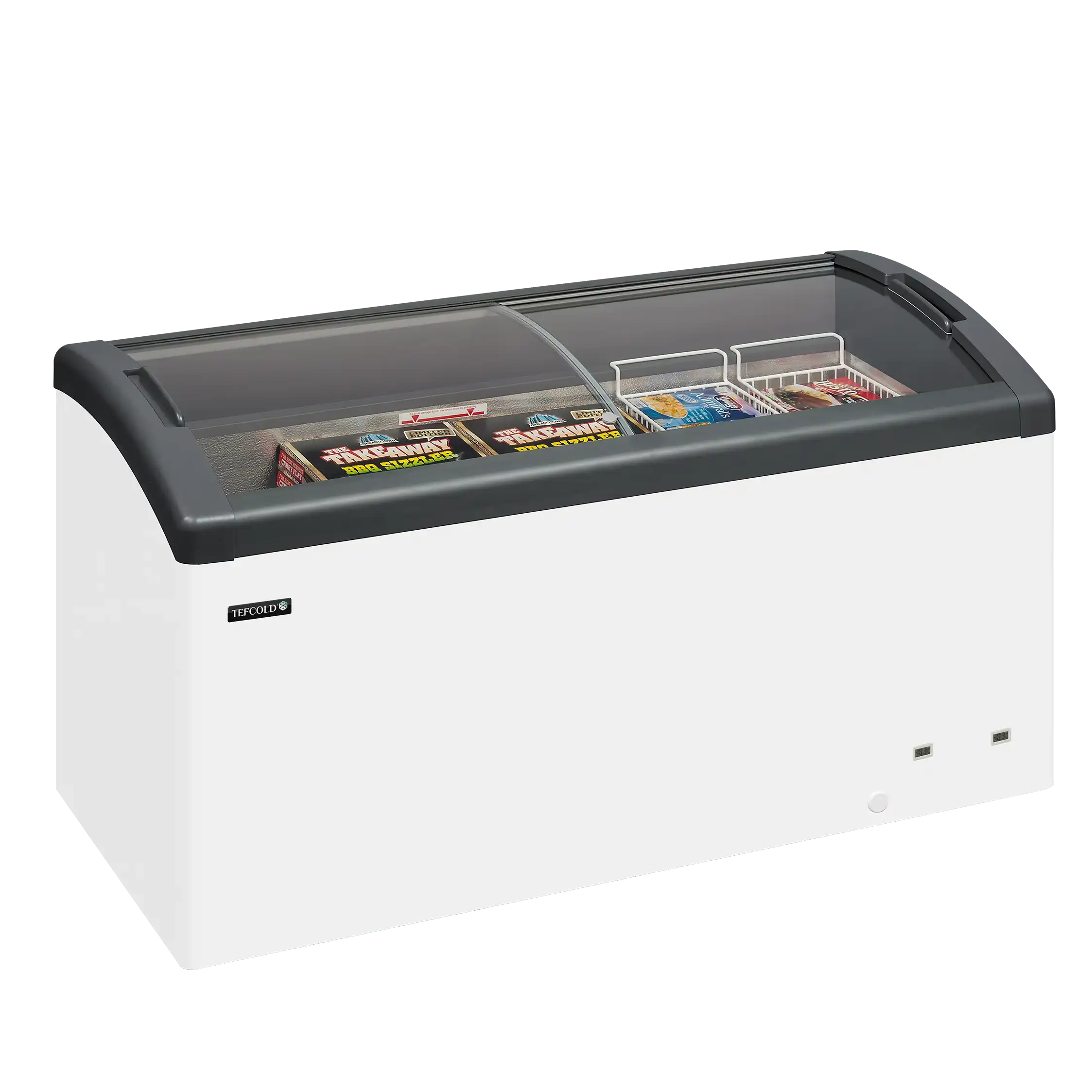 TEFCOLD FOCUS 151 Frysbox 418 L, närbild på en yta eller detalj på utsidan
