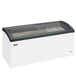 TEFCOLD FOCUS 171 Frysbox 484 L, sedd rakt framifrån mot vit bakgrund