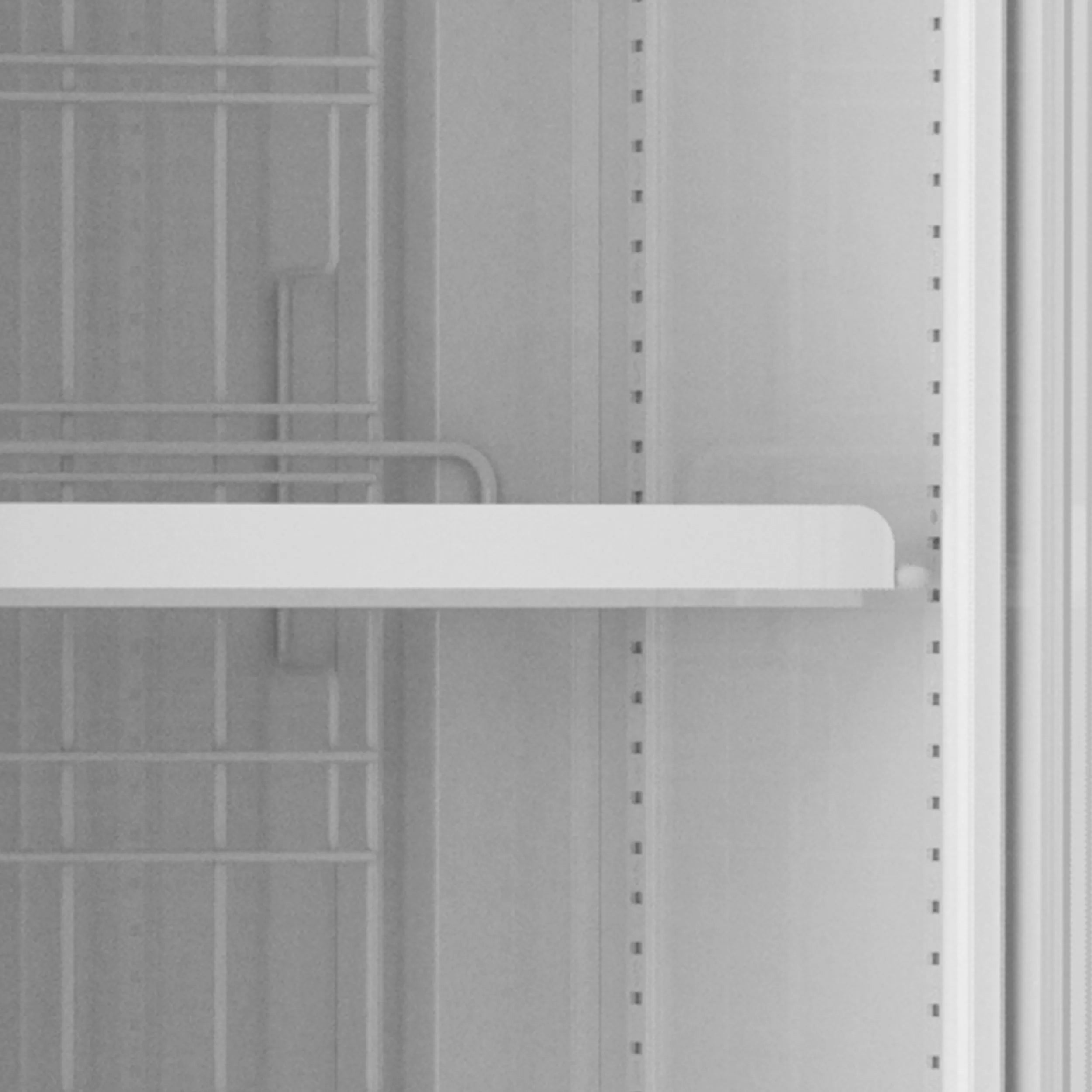 TEFCOLD FSF176VH B Displayfrys 190 L, närbild på en yta eller detalj på utsidan