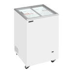 TEFCOLD IC102SC Frysbox 108 L, sedd rakt framifrån mot vit bakgrund
