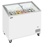 TEFCOLD IC302SCEB Frysbox 286 L, närbild på en yta eller detalj på utsidan