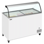 TEFCOLD IC402SC-SO Glassfrys 401 L, närbild på en yta eller detalj på utsidan