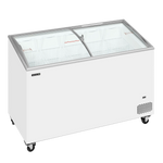 TEFCOLD IC402SCEB Frysbox 352 L, sedd rakt framifrån mot vit bakgrund