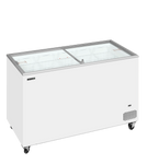 TEFCOLD IC402SC Frysbox 390 L, sedd rakt framifrån mot vit bakgrund