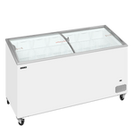 TEFCOLD IC502SCEB Frysbox 427 L, sedd rakt framifrån mot vit bakgrund