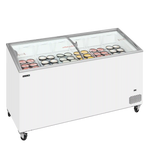 TEFCOLD IC502SCEB Frysbox 427 L, närbild på en yta eller detalj på utsidan
