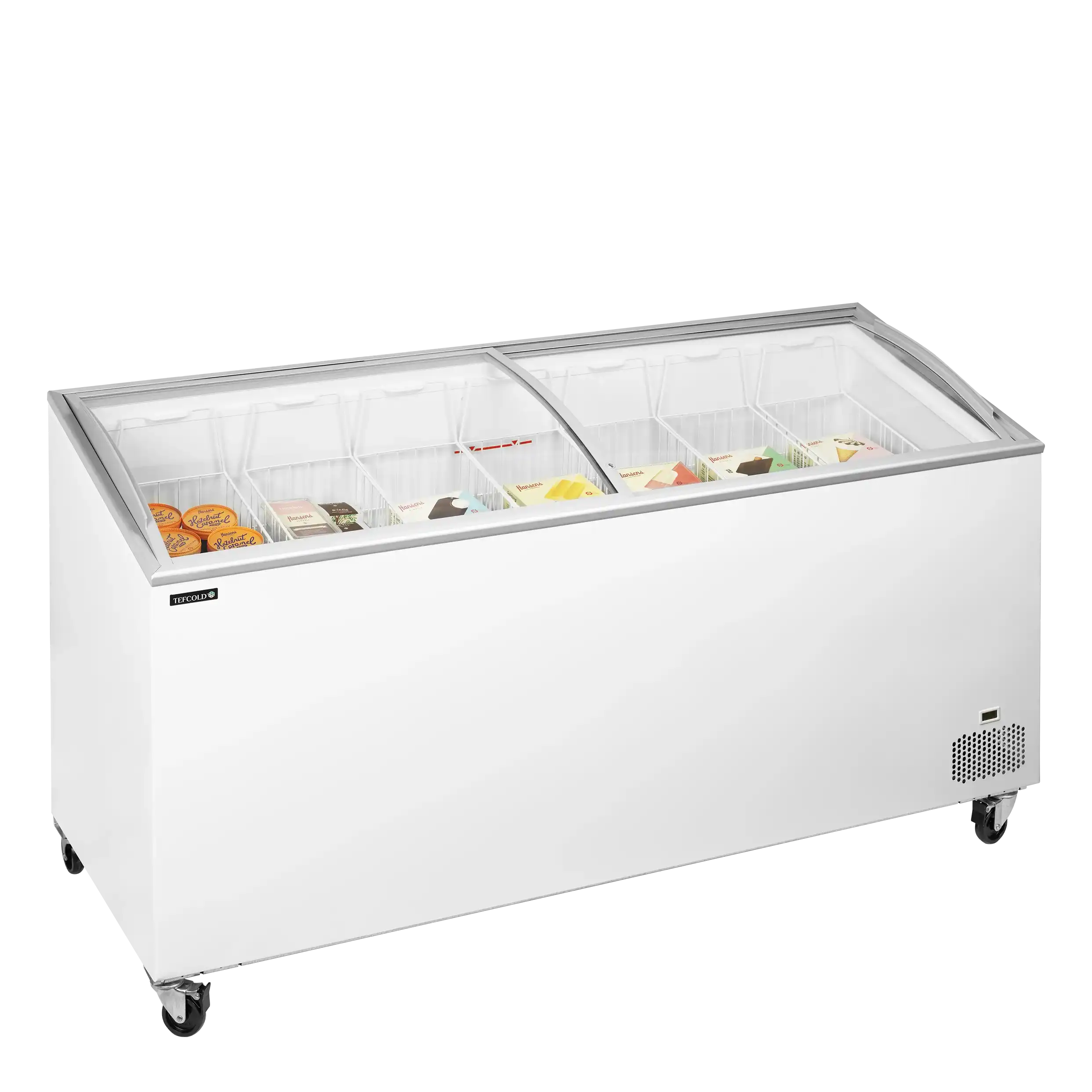 TEFCOLD IC552SCEB Frysbox 540 L, närbild på en yta eller detalj på utsidan