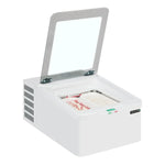 TEFCOLD ICE2 Glassfrys 28 L, vinklad produktbild mot vit bakgrund
