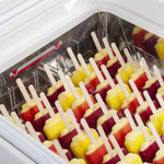 TEFCOLD ICE2 Glassfrys 28 L, närbild på fötter eller nedre del av produkten