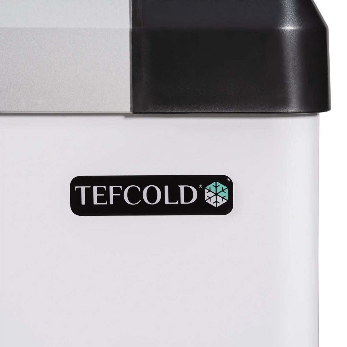 TEFCOLD IDB500-W1 Frysbox 525 L, närbild på en yta eller detalj på utsidan