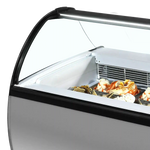 TEFCOLD ISABELLA 13LX Glassfrys Statisk, närbild på en yta eller detalj på utsidan