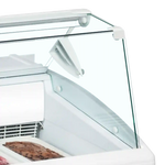 TEFCOLD ISETTA 7ST Glassfrys Statisk, närbild på en yta eller detalj på utsidan