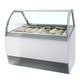 TEFCOLD MILLENNIUM LX16 Glassfrys 870 L Ventilerad