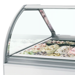 TEFCOLD MILLENNIUM LX20 Glassfrys 1080 L, närbild på en yta eller detalj på utsidan