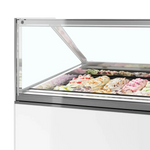 TEFCOLD MILLENNIUM ST20 Glassfrys 1080 L, närbild på en yta eller detalj på utsidan