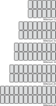 TEFCOLD MILLENNIUM ST20 Glassfrys 1080 L, närbild tagen inifrån mot lådor med glass