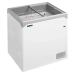 TEFCOLD NIC202SC Frysbox 186 L, sedd rakt framifrån mot vit bakgrund