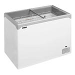 TEFCOLD NIC302SC Frysbox 288 L, sedd rakt framifrån mot vit bakgrund