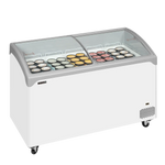 TEFCOLD NIC402SCEB Frysbox 388 L, närbild på en yta eller detalj på utsidan