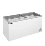 TEFCOLD NIC502SC Frysbox 478 L, sedd rakt framifrån mot vit bakgrund