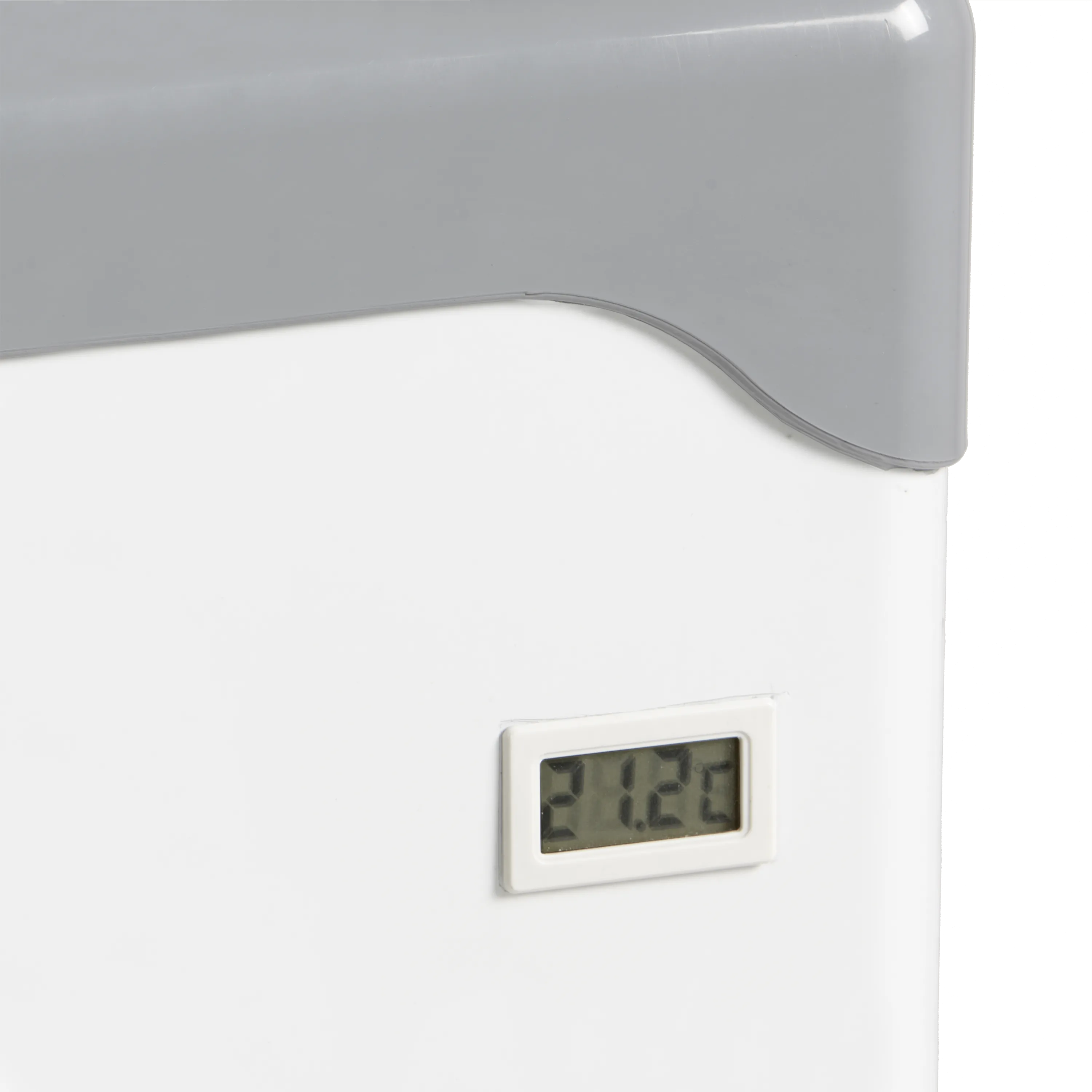 TEFCOLD NIC502SC Frysbox 478 L, sedd från sidan mot vit bakgrund