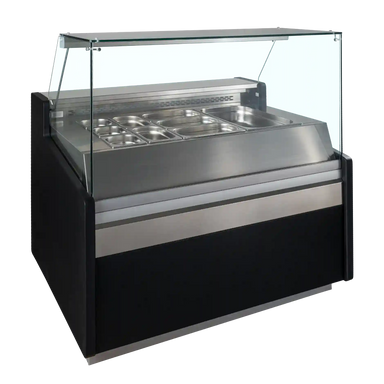 TEFCOLD SPID130 Kyldisk Ventilerad, sedd rakt framifrån mot vit bakgrund